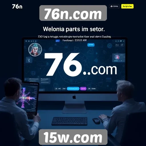 História do crescimento do site 76n.com